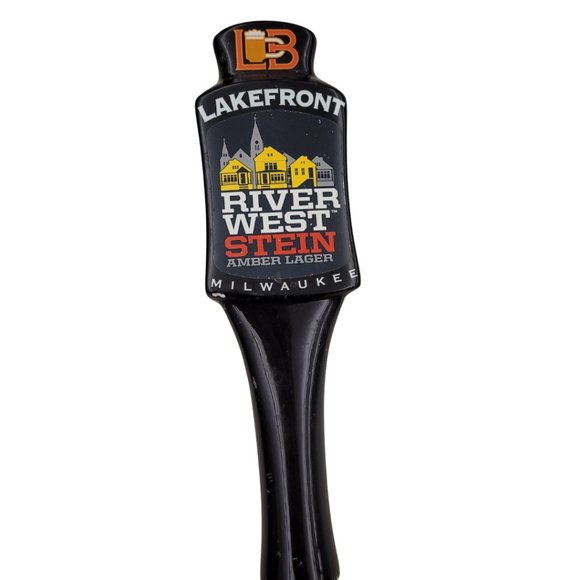 Lakefront River West Stein Amber Lager Tap Handle - Picture 2 of 3